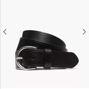 Madewell Medium Perfect Leather Belt, Size S